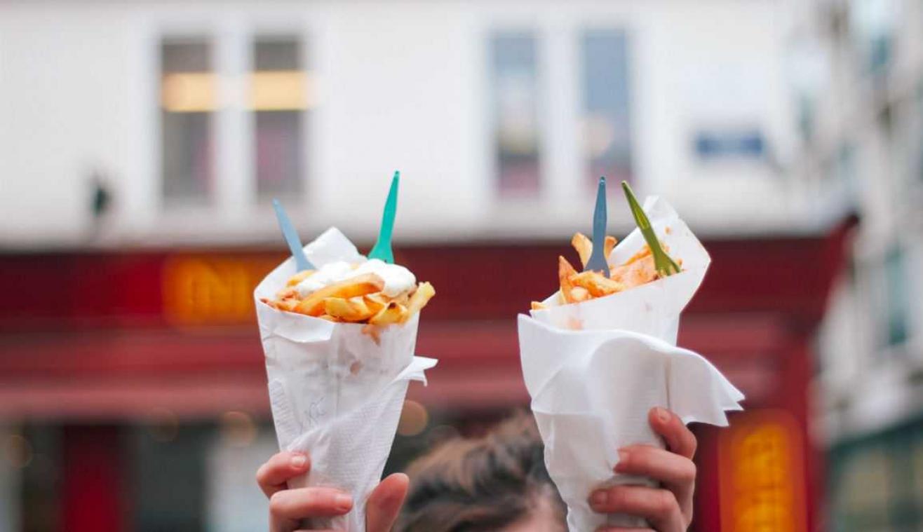 Afvallen door te watertanden bij fotos van eten