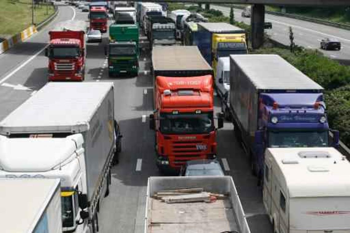 Oplopend tijdverlies in ochtendspits door werken op Antwerpse ring