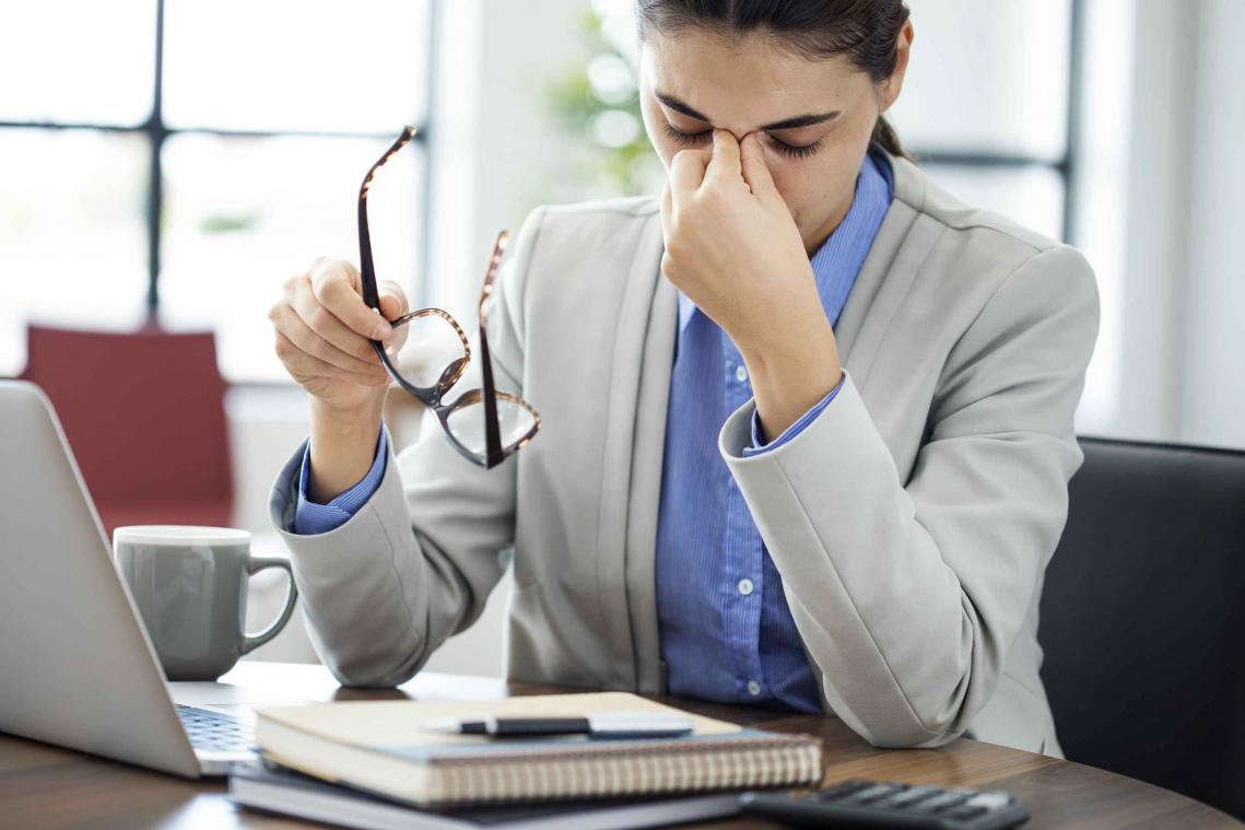 1 op 4 Belgen ervaart naar eigen zeggen elke dag stress