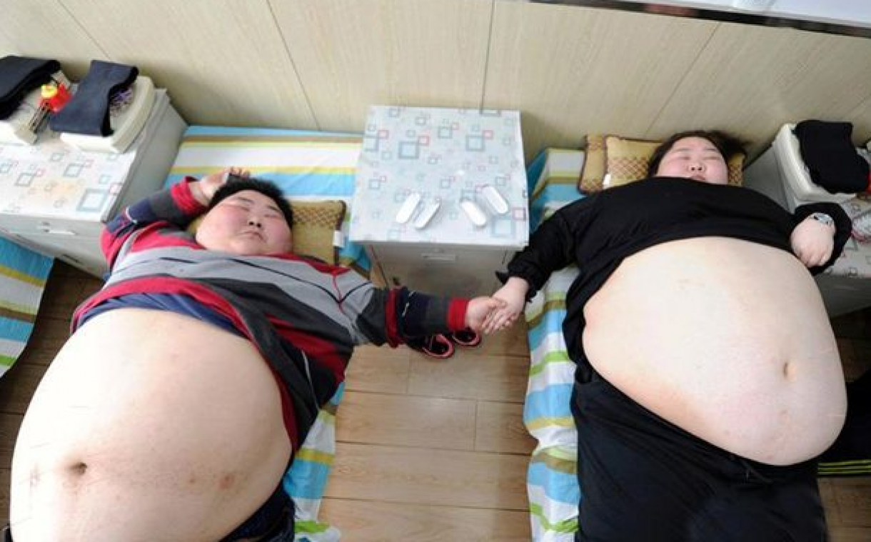 Chinees koppel te dik om seks te hebben