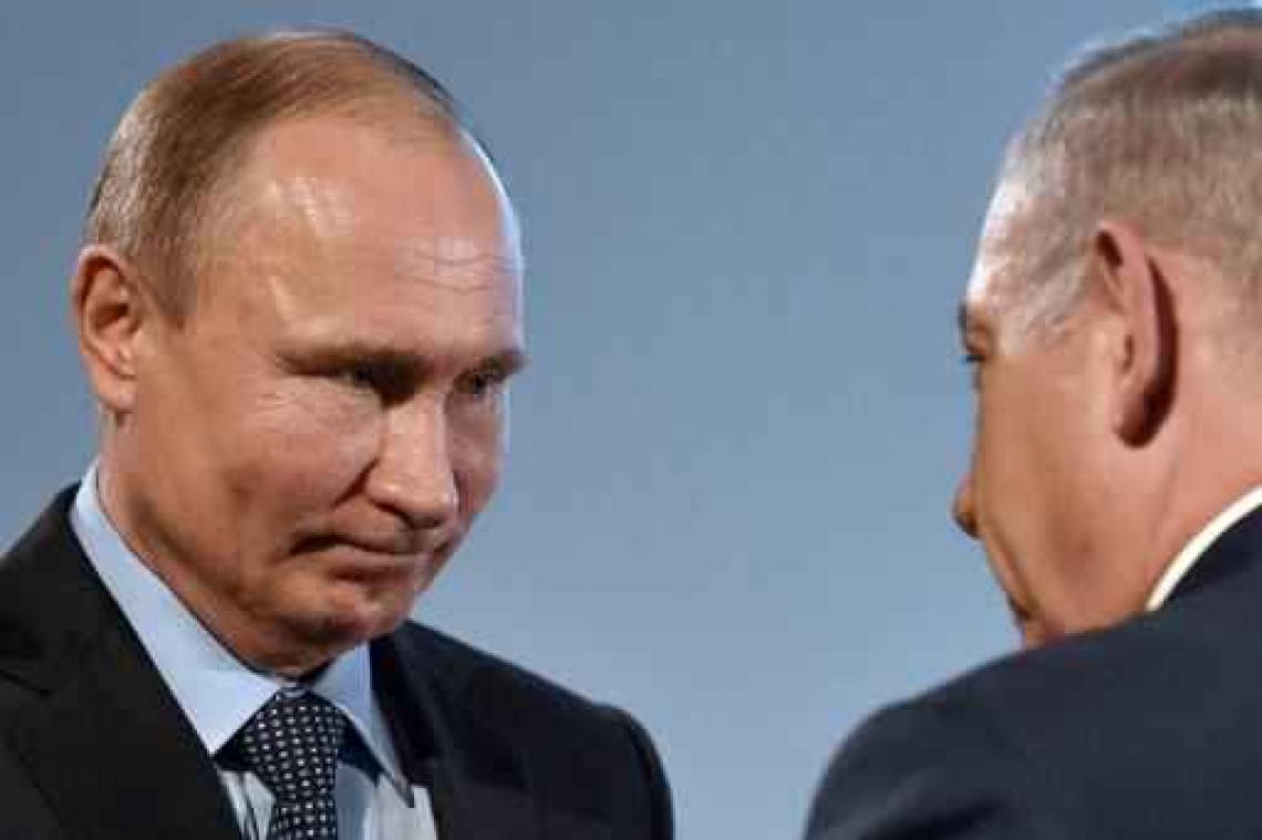 Geweld Syrië - Poetin en Netanyahu plegen telefonisch overleg over Syrië