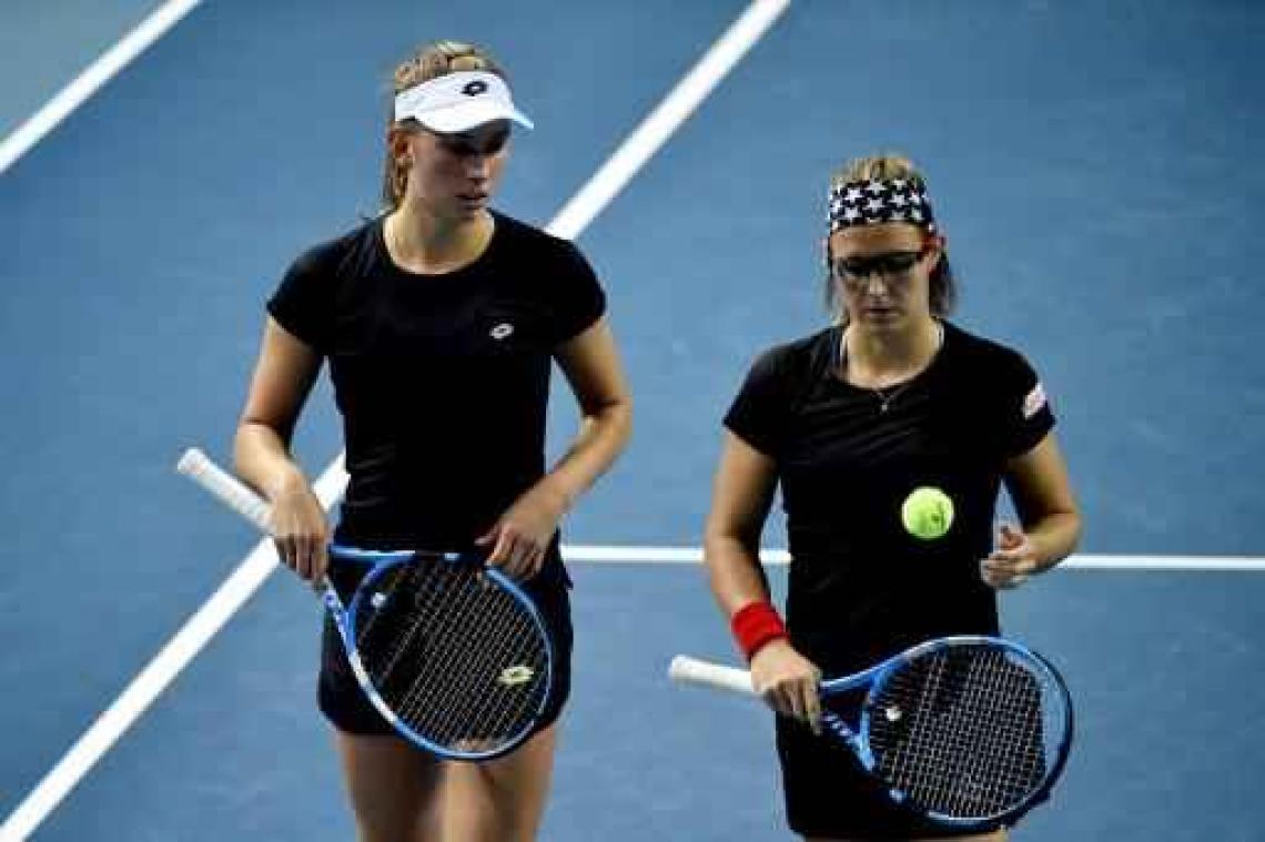 Mertens en Flipkens gaan door in dubbelspel op WTA Lugano