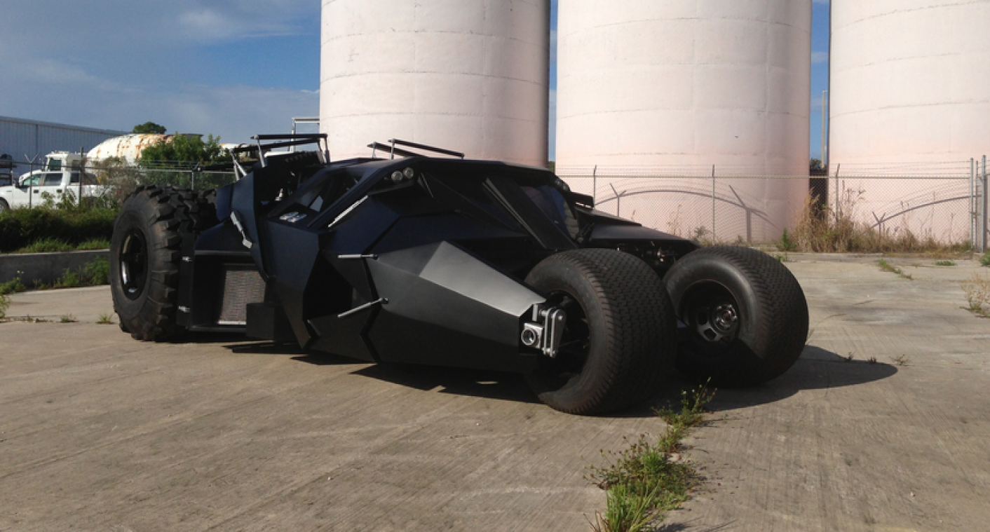 De Batmobile kost slechts één miljoen dollar