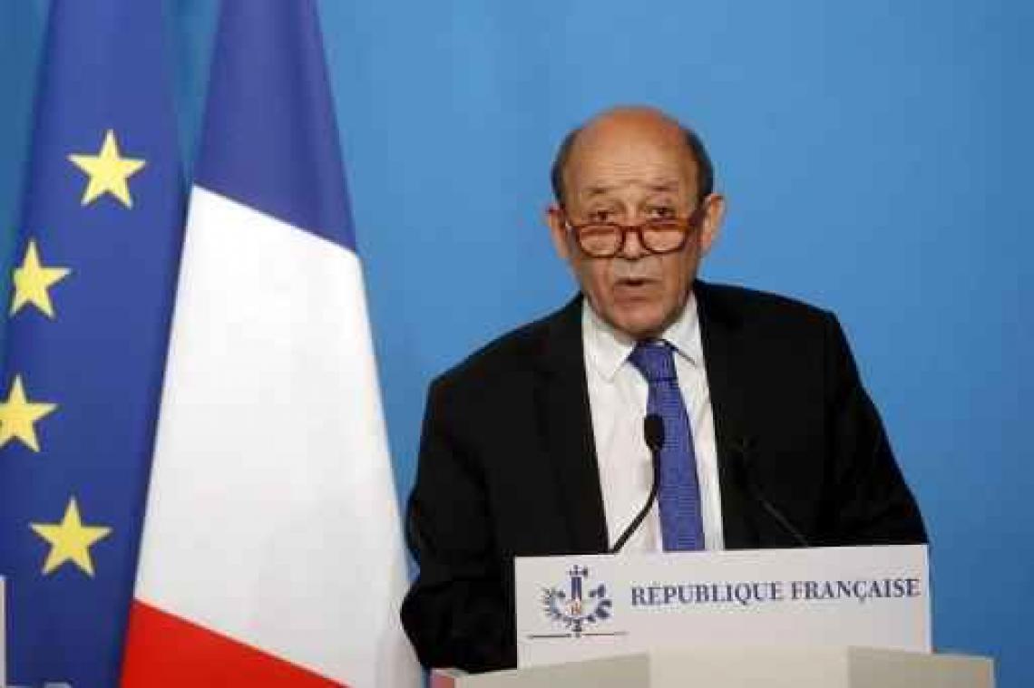 Le Drian: "Groot deel van Syrisch scheikundig wapenarsenaal vernietigd"