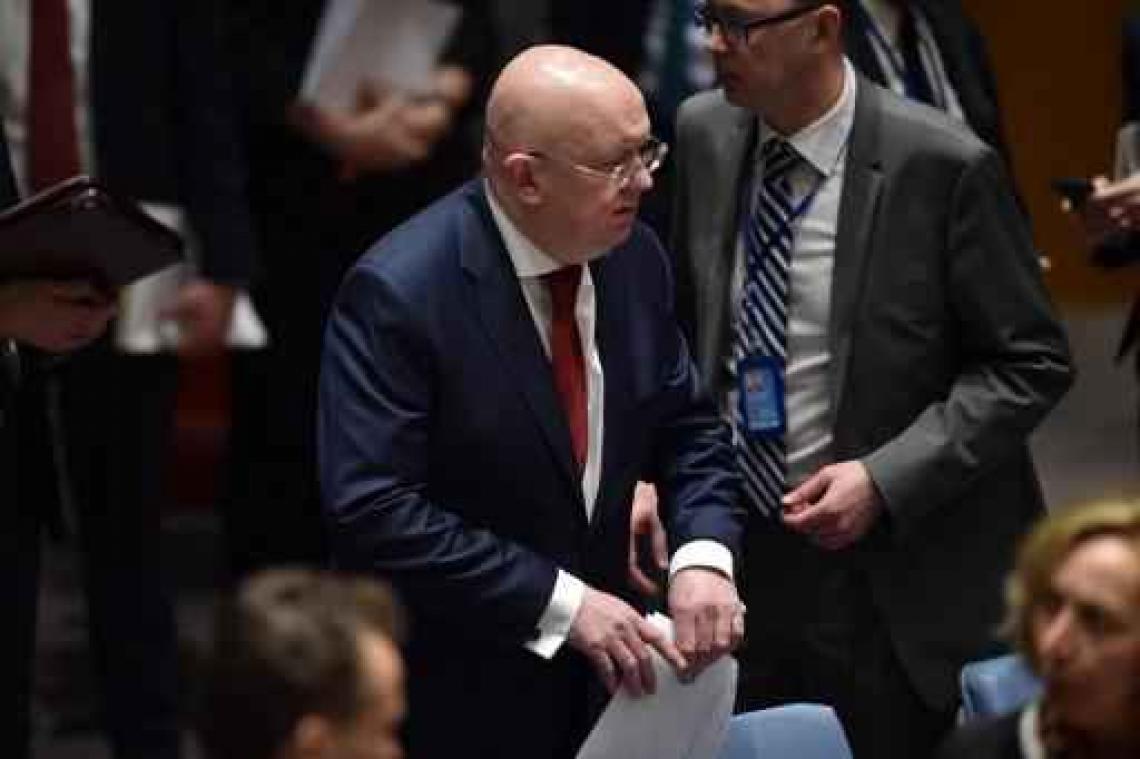 Moskou vraagt stemming Veiligheidsraad over zijn ontwerpresolutie