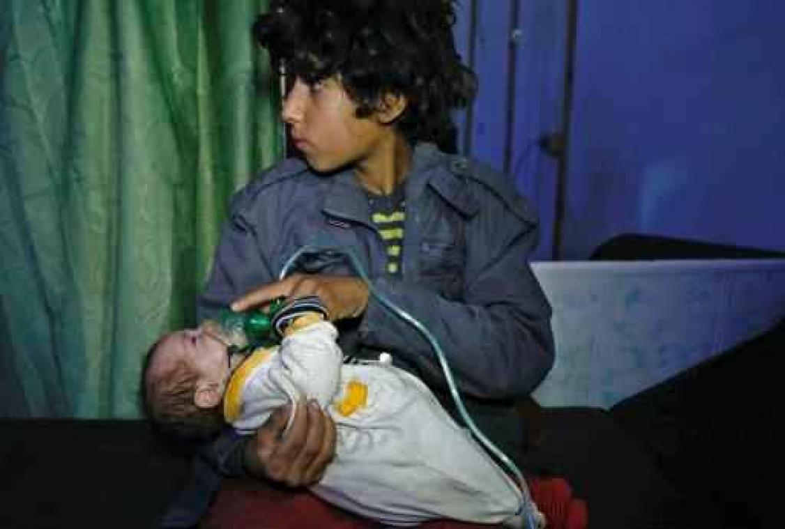 Washington vermoedt dat naast chloorgas ook sarin is gebruikt in Douma