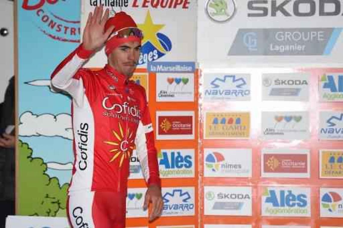 Tro Bro Léon - Christophe Laporte wint, Belg Jelle Mannaerts derde