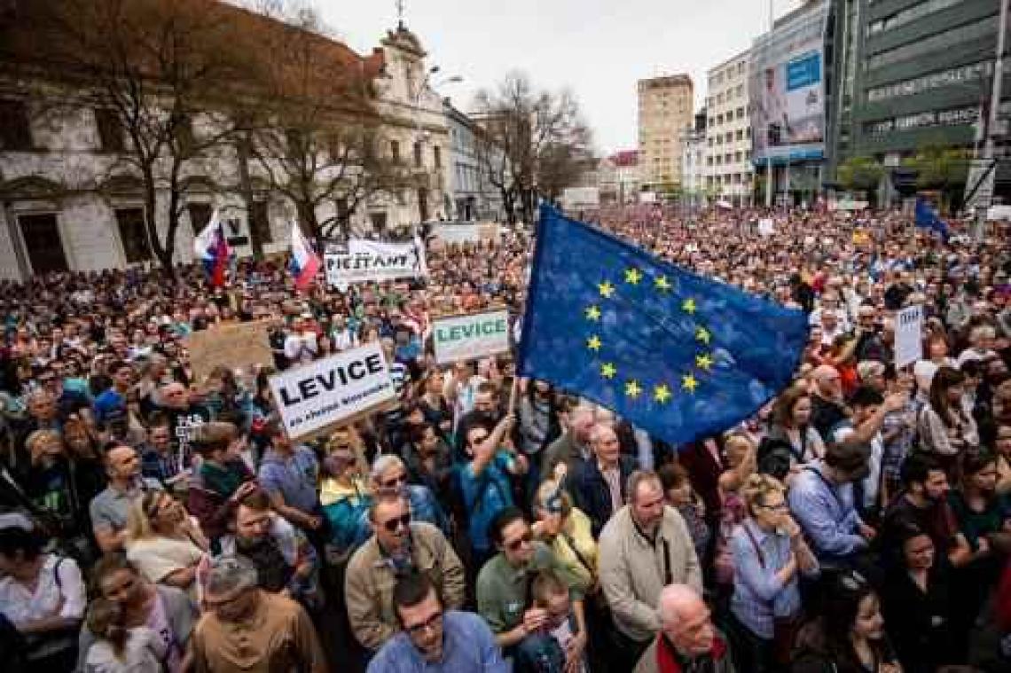Opnieuw protesten tegen regering in Slovakije na moord op journalist