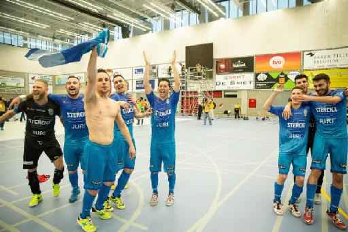Beker van België futsal - Halle-Gooik verovert derde beker uit clubgeschiedenis