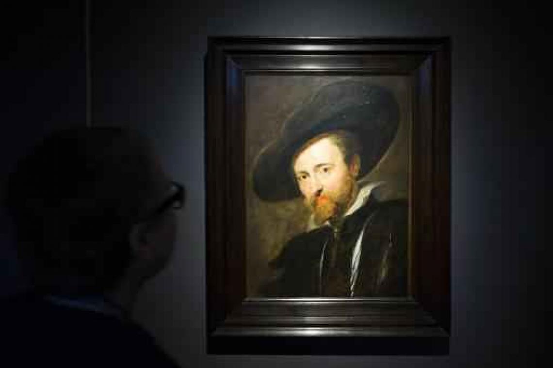 Zelfportret van Rubens is gerestaureerd en hangt weer in Antwerpen