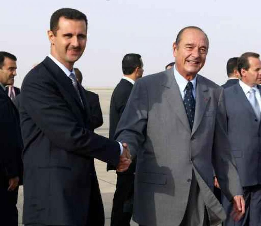 Syrische president verliest Franse decoratie