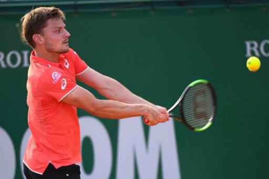 David Goffin in twee lange sets voorbij Tsitsipas in Monaco