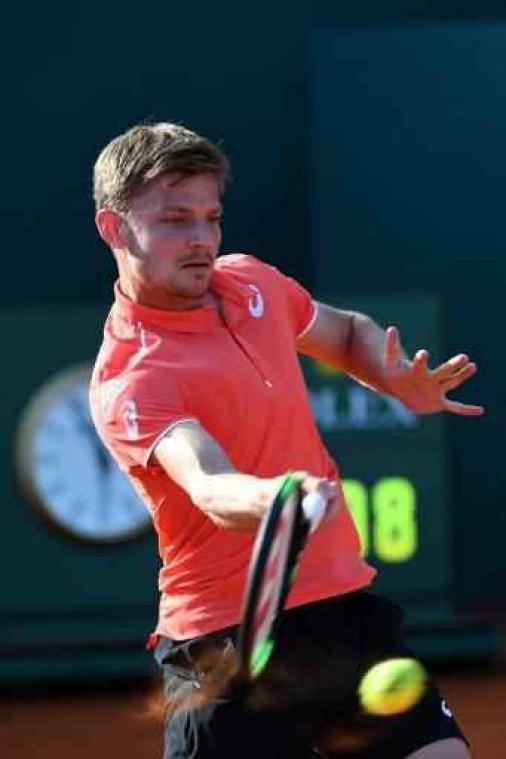 David Goffin heeft ticket voor kwartfinales beet in ATP Monte Carlo