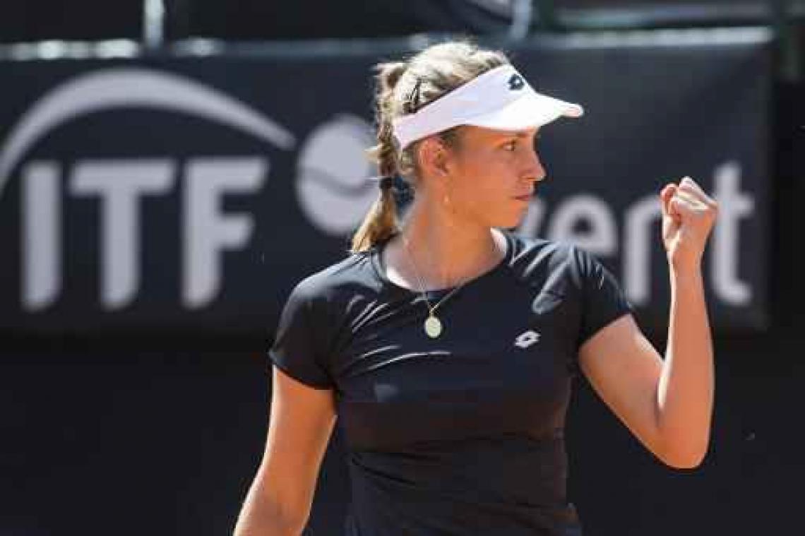 Elise Mertens bezorgt België 1-0 voorsprong