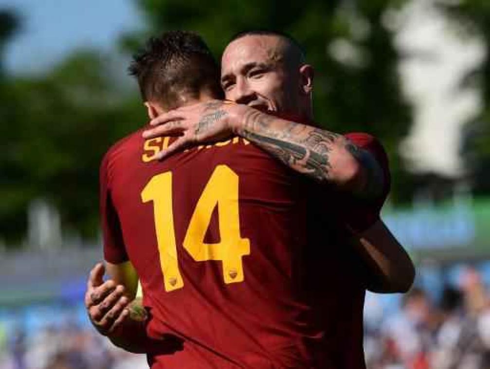 Nainggolan helpt Roma met doelpunt aan volle buit bij laagvlieger SPAL