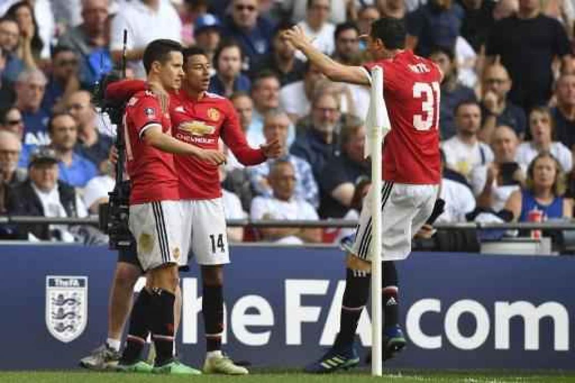 Belgen in het buitenland - Man Utd is de eerste finalist in FA Cup, Boyata en Celtic moeten titelfeest uitstellen