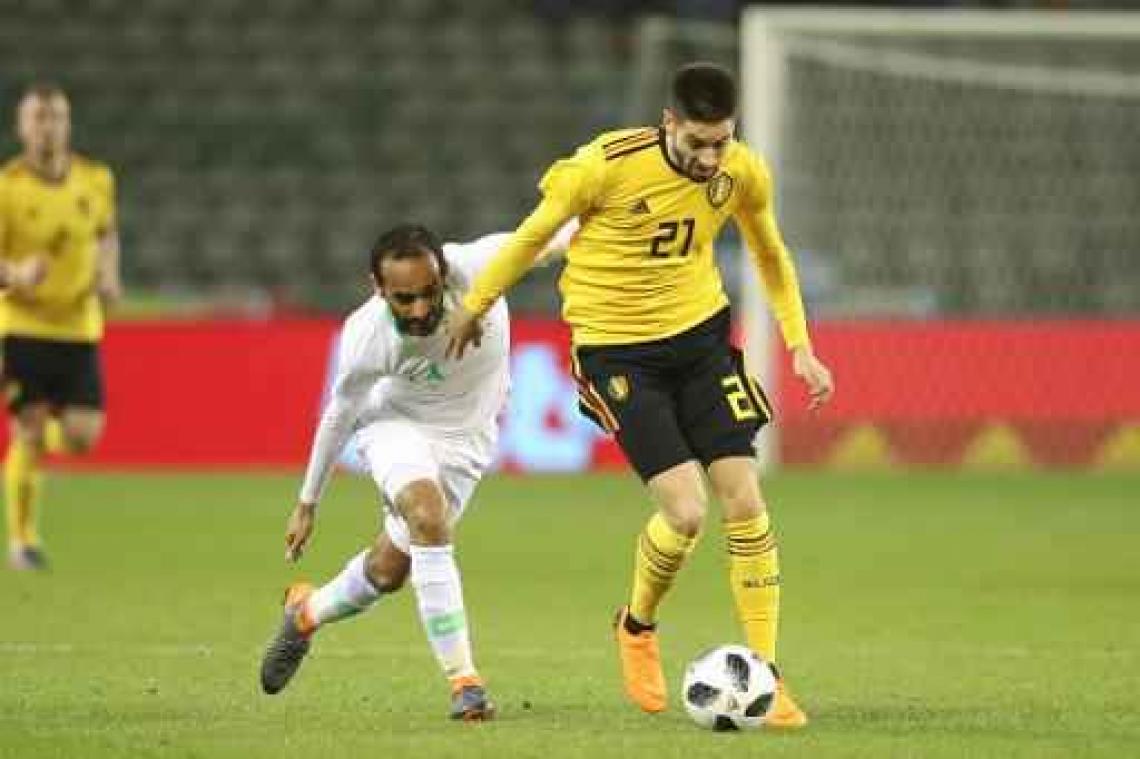 Scorende Carrasco en Witsel houden elkaar in evenwicht