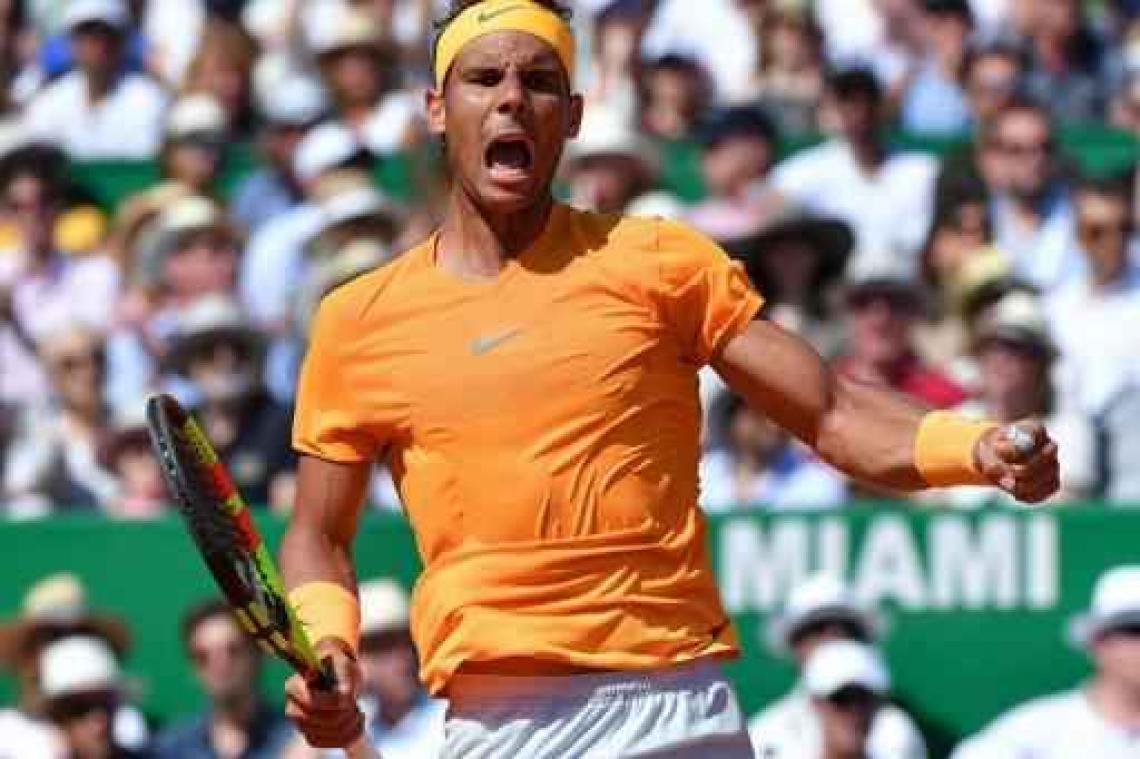 Nadal pakt elfde zege in Monaco