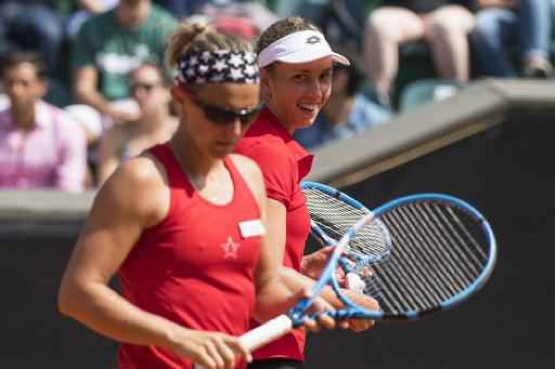 Fed Cup - Flipkens: "Ik heb zelf aangegeven dat Alison tegen Errani moest spelen"