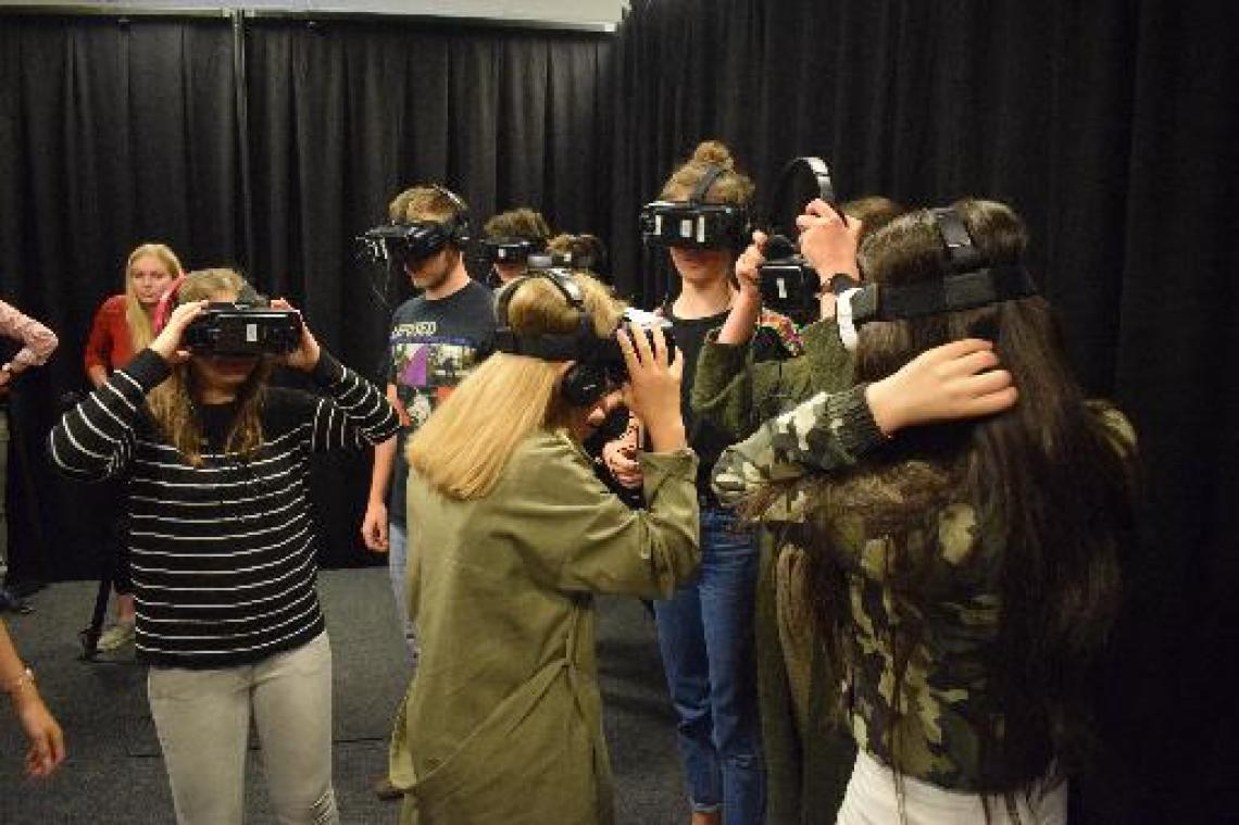 Infrabel zet virtuele realiteit in om jongeren te sensibiliseren
