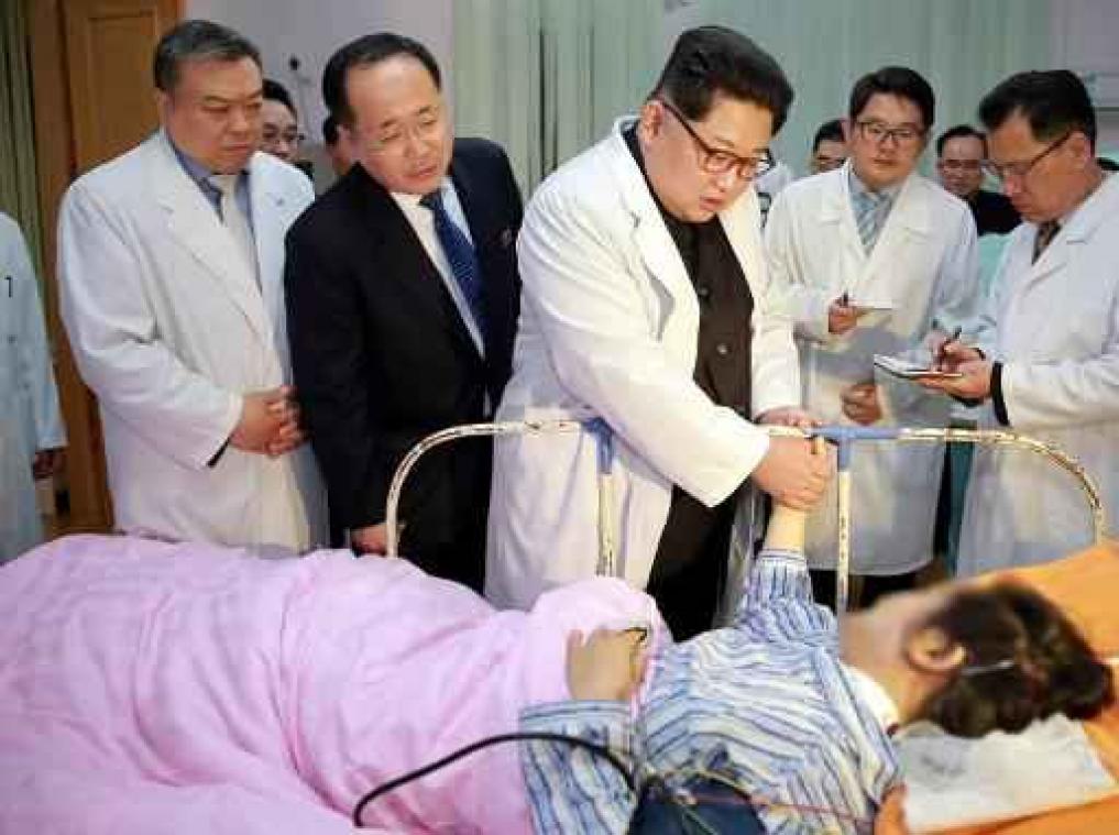 Kim Jong-un "kan verdriet niet bedwingen" na ongeval met Chinese toeristenbus