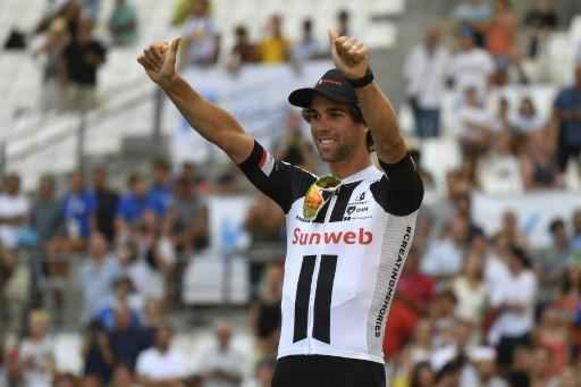 Michael Matthews wint proloog Ronde van Romandië, Campenaerts wordt vijfde