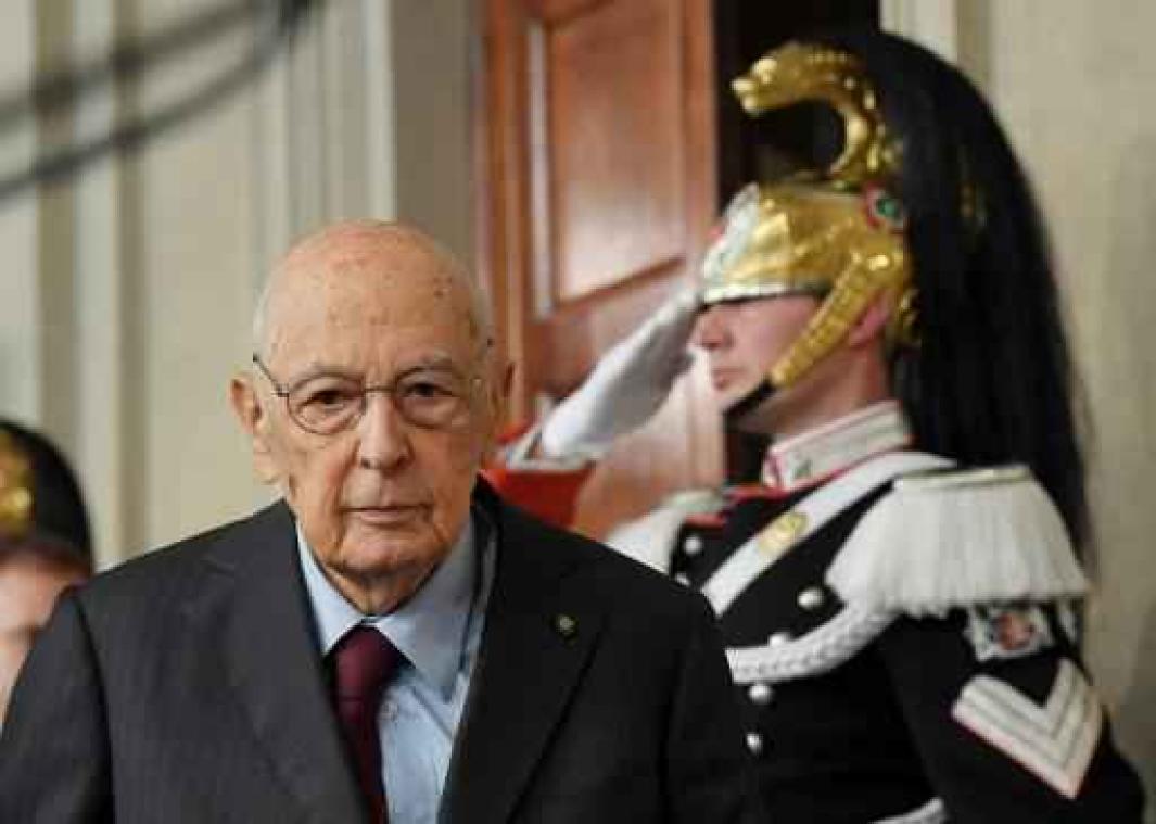 Italiaanse ex-president Giorgio Napolitano met spoed geopereerd