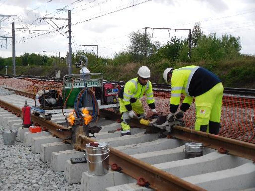 Eerste spoorwerken aan bypass in Mechelen symbolisch opgestart