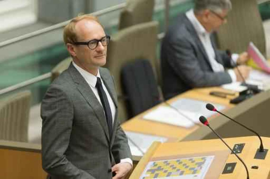 Ben Weyts opnieuw onwel in parlement