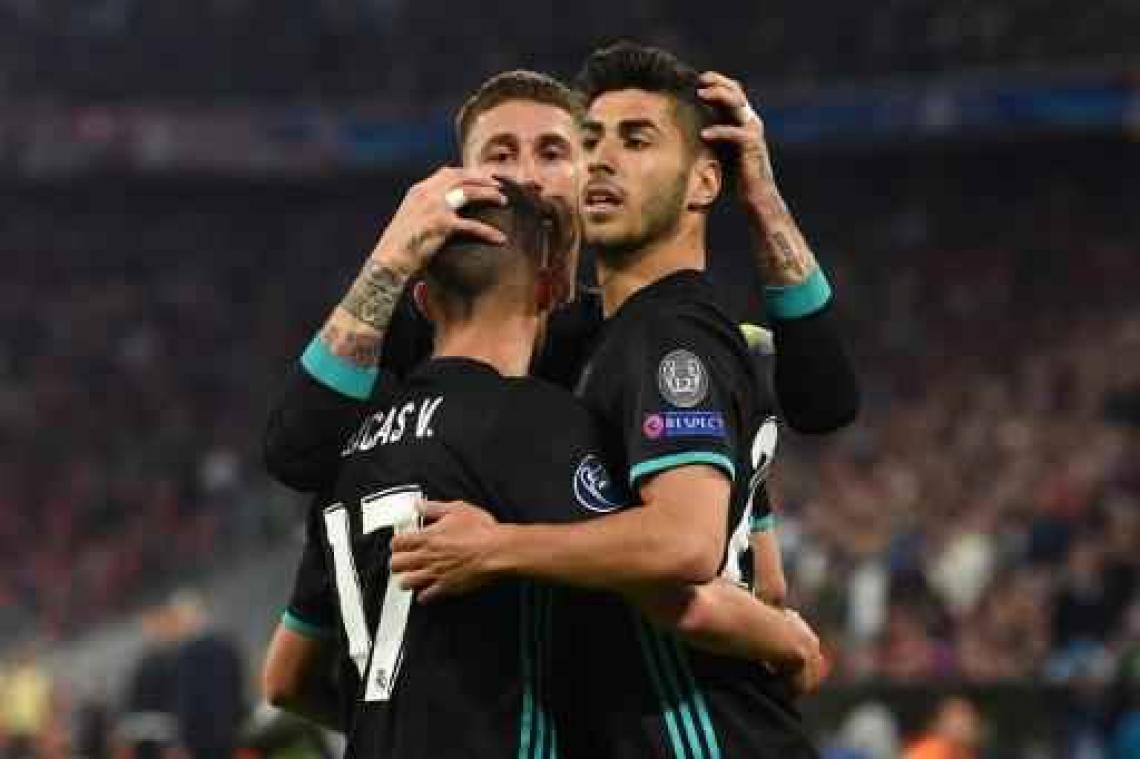 Champions League - Real Madrid doet uitstekende zaak met zege op Bayern München