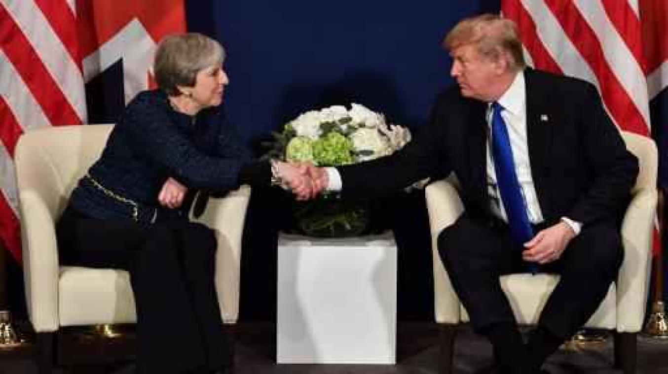 VS-president Trump op 13 juli op bezoek in Londen