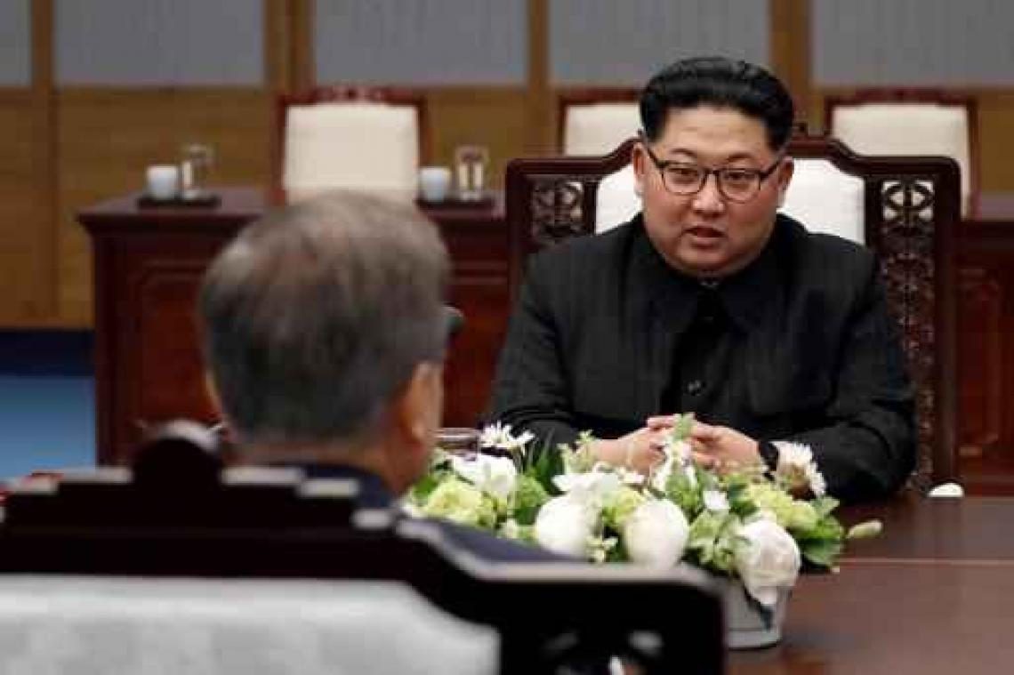 Kim en Moon hadden "ernstig en eerlijk" gesprek over denuclearisatie