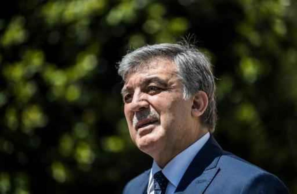 Ex-president Abdullah Gül geen kandidaat tegen Erdogan