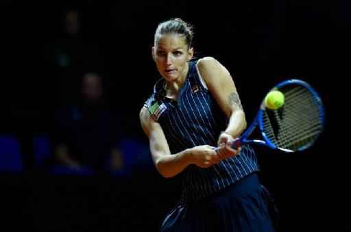 Karolina Pliskova verovert tiende titel in Stuttgart