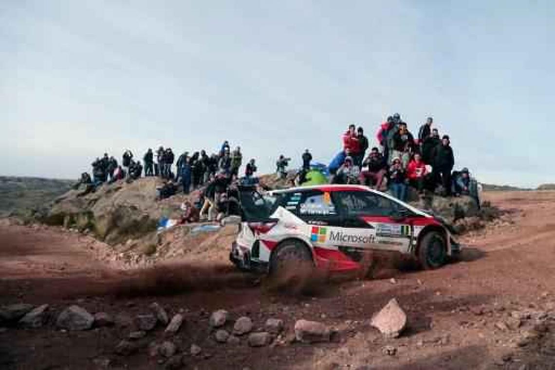 Rally van Argentinië - Ott Tänak houdt Thierry Neuville van zege