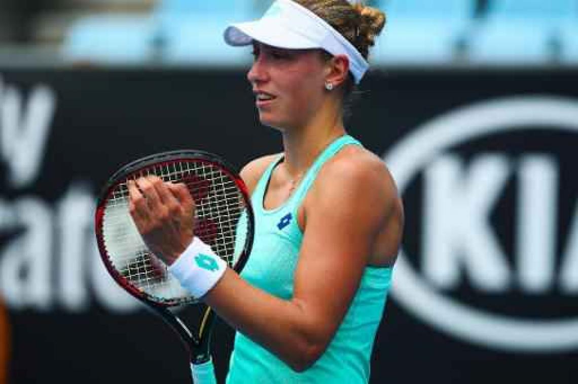 Yanina Wickmayer naar achtste finales in Anning