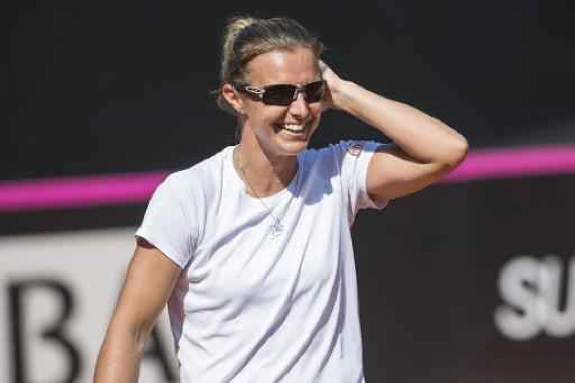 Kirsten Flipkens voorbij derde reekshoofd naar achtste finales Rabat