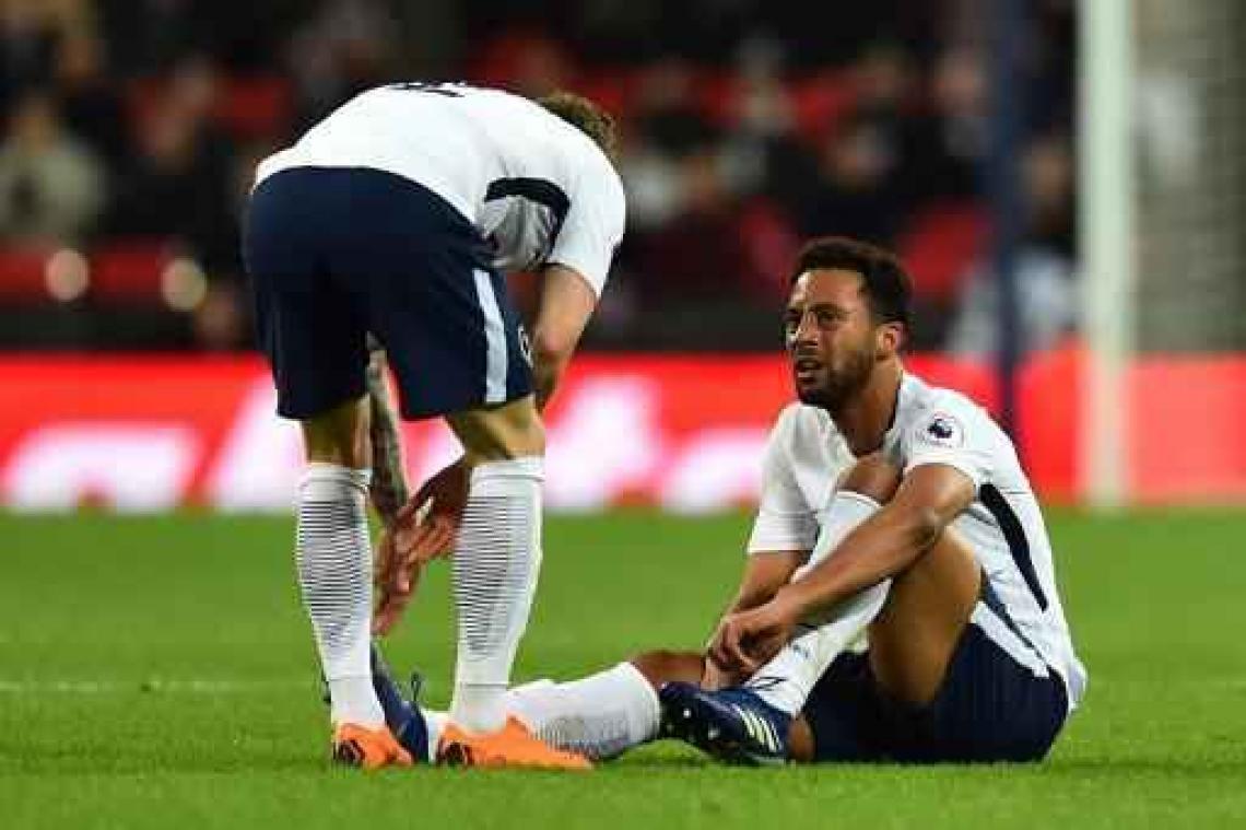 Belgen in het buitenland - Mousa Dembélé valt geblesseerd uit bij Tottenham
