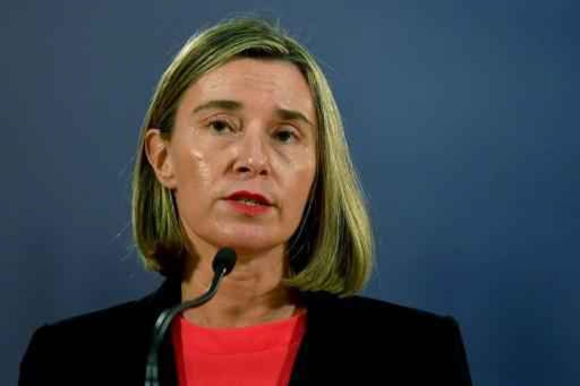 Mogherini ziet geen bewijzen voor verbreken atoomdeal door Iran