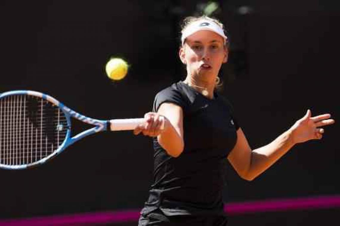 Elise Mertens pakt uit met double bagel in eerste ronde WTA Rabat