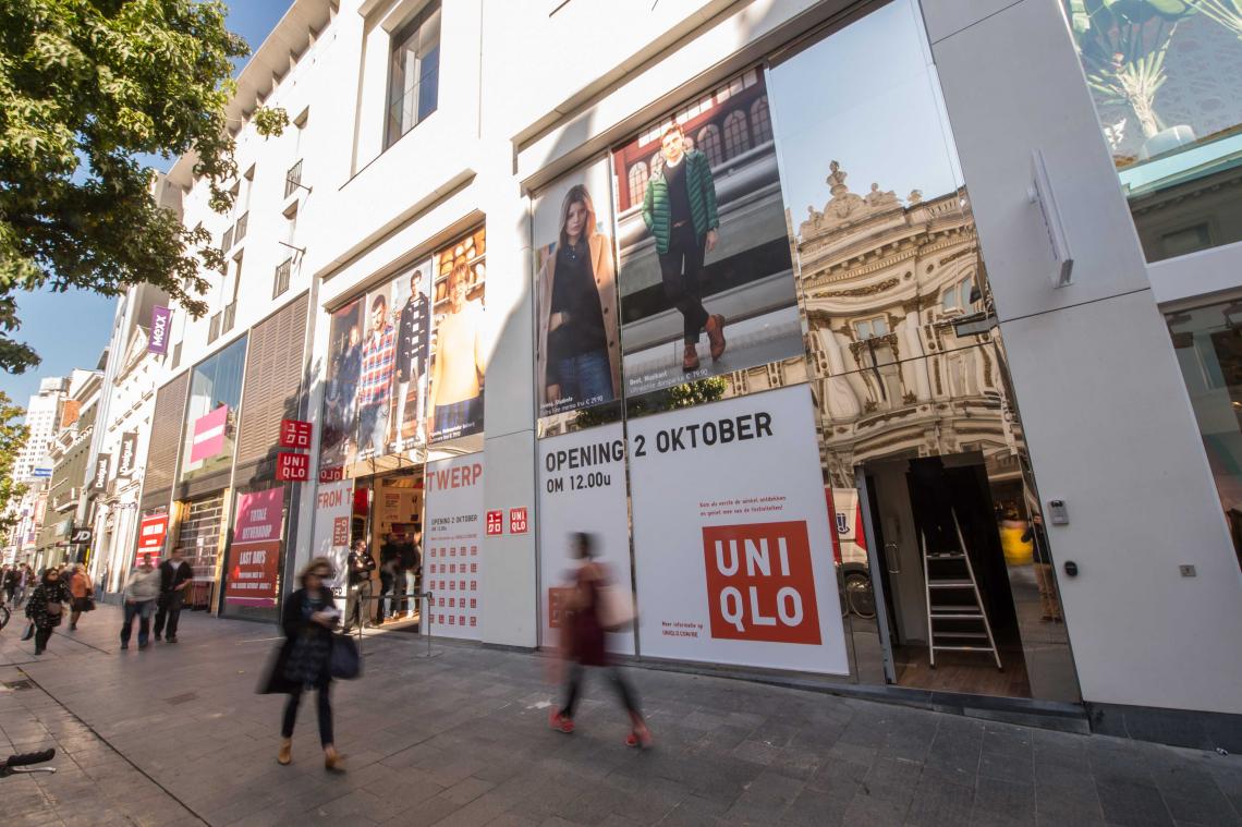 Uniqlo opent tweede Belgische winkel