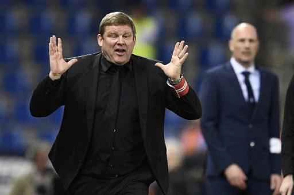 Hein Vanhaezebrouck "hoopt nog op meer dan tweede plaats"