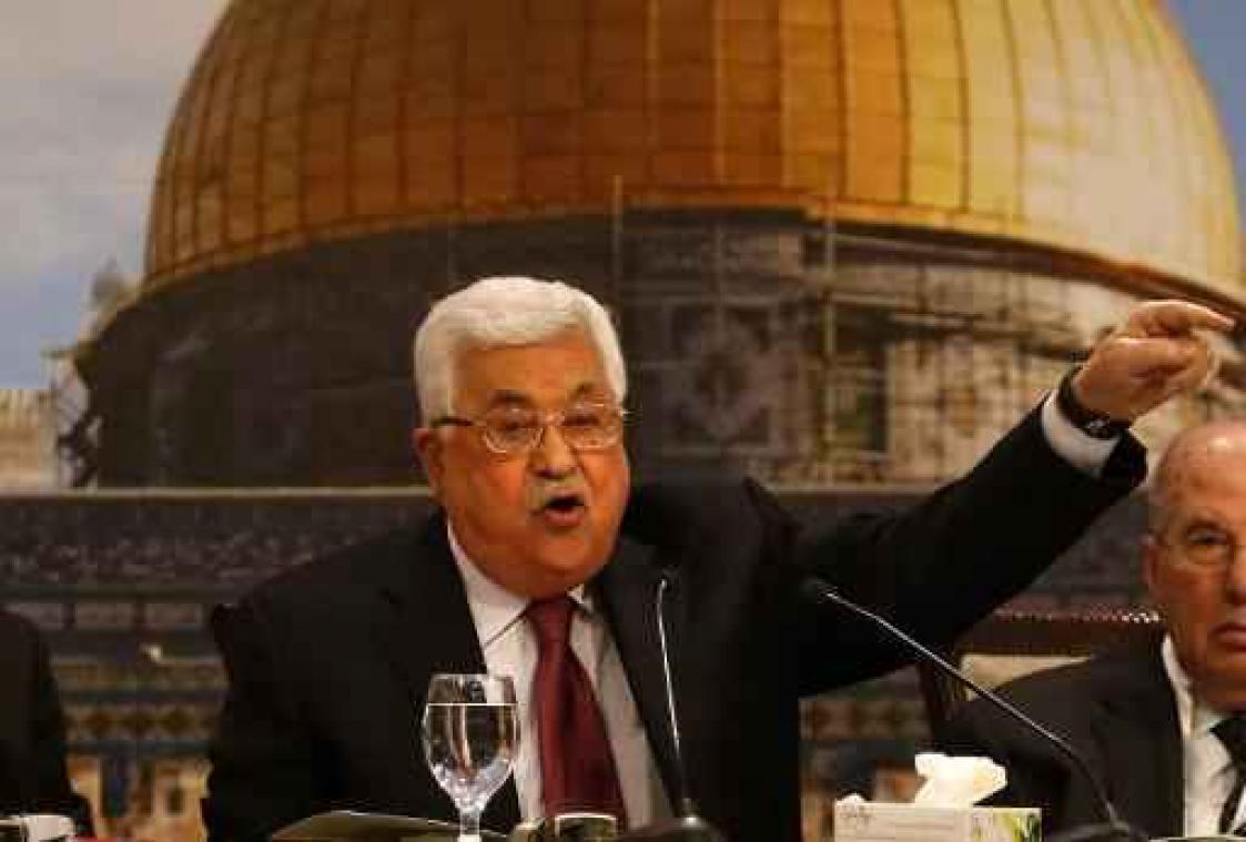 Palestijnse president verontschuldigt zich over uitspraken rond de Holocaust