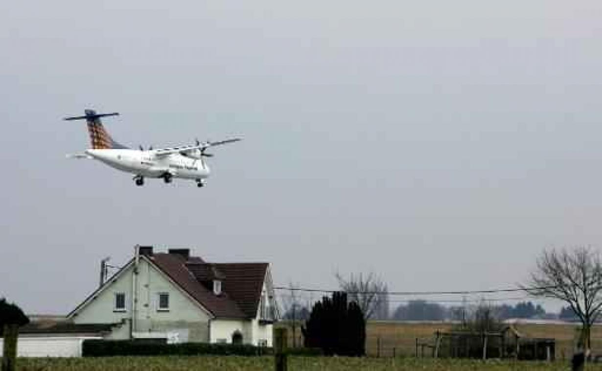 Geluidshinder rond luchthaven verminderd