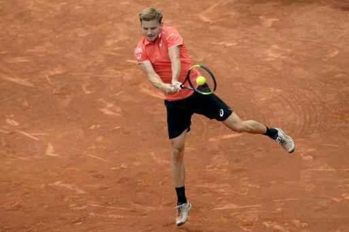 ATP Madrid - David Goffin ontmoet Robin Haase of Chung Hyeon in tweede ronde