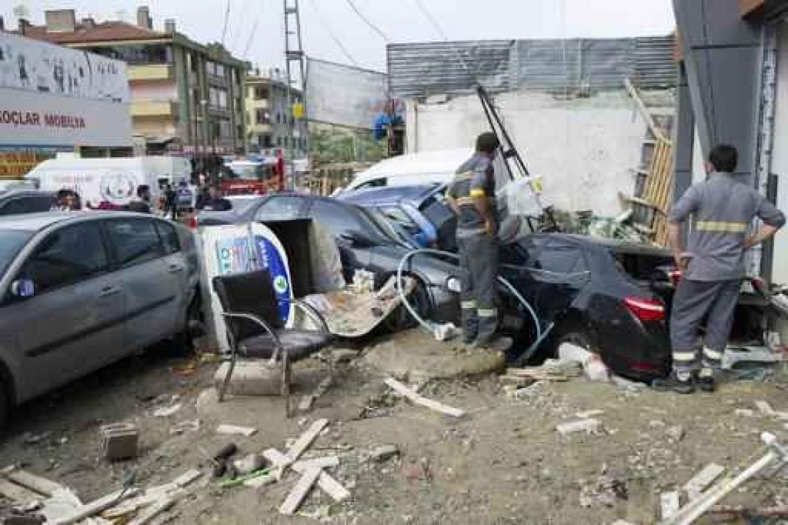 Zware regenval veroorzaakt overstromingen in Ankara