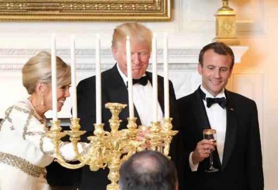 Franse president Macron wil meer samenwerken met VS tegen terrorisme