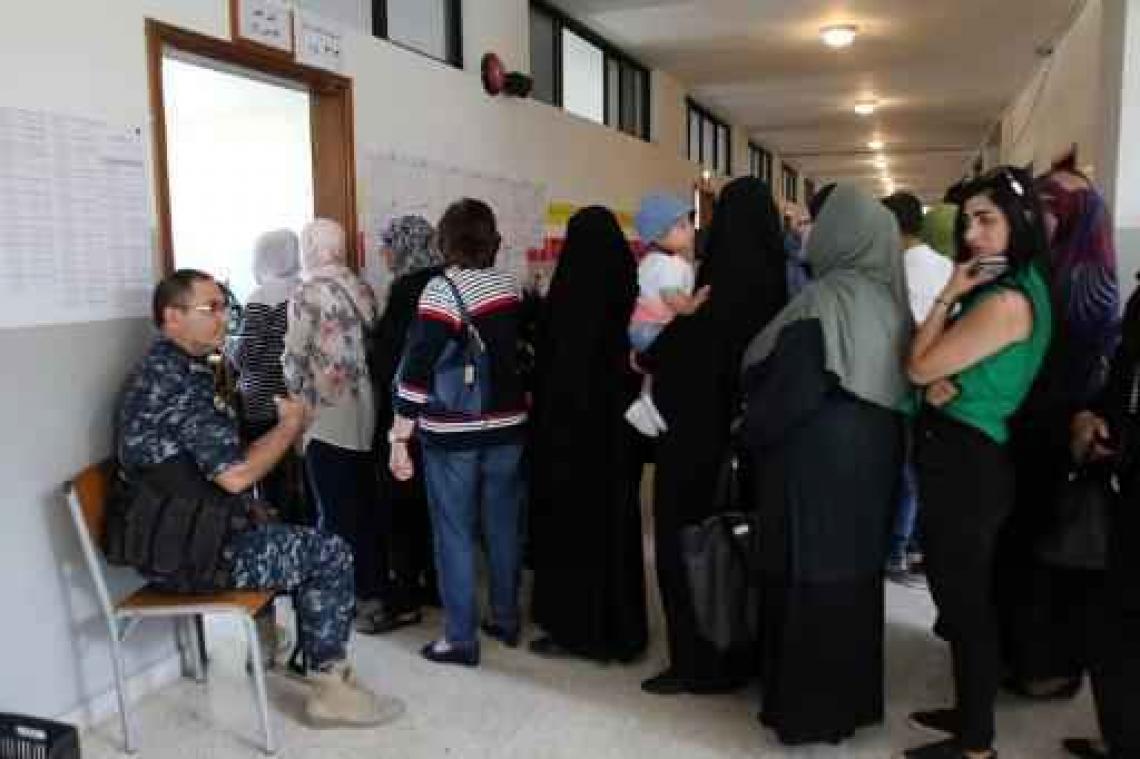 Verkiezingen Libanon - Zwakke opkomst voor eerste verkiezingen in Libanon in negen jaar
