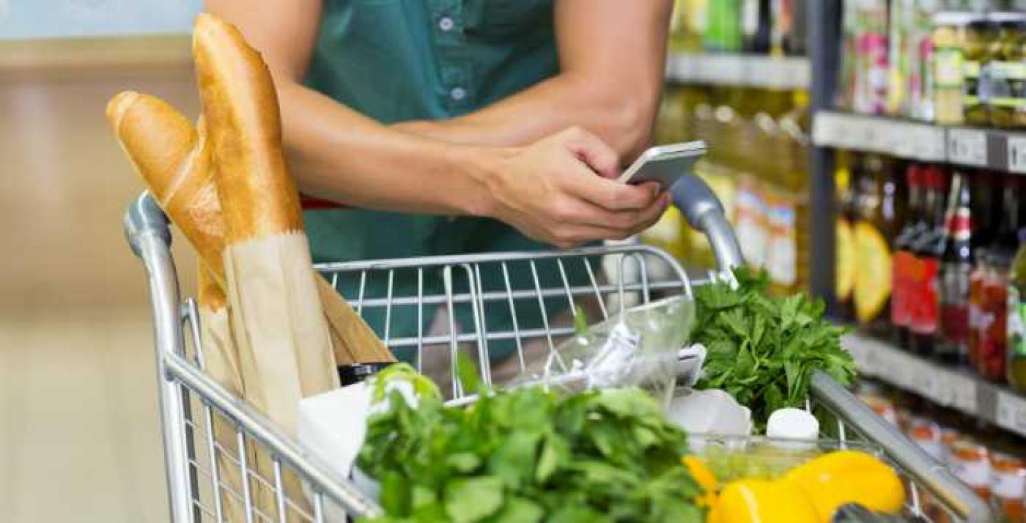Georganiseerd naar de winkel voor jouw feestmaal!