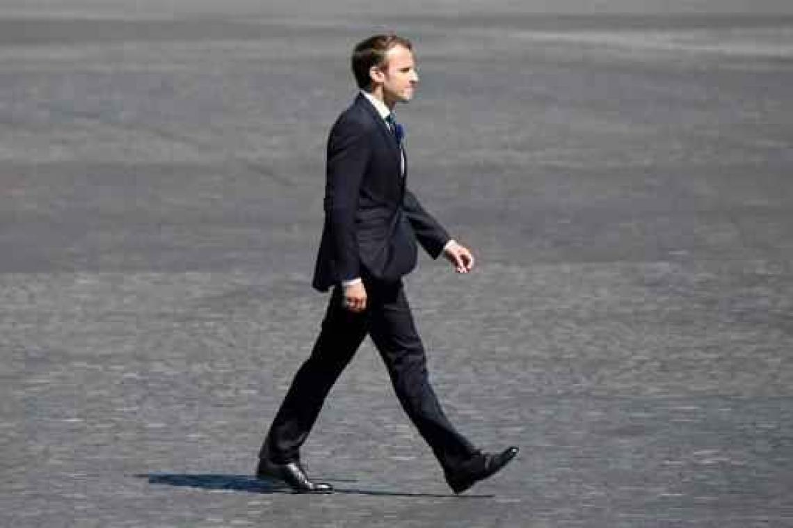 Macron en Trump hebben over "situatie in het Midden-Oosten" gepraat